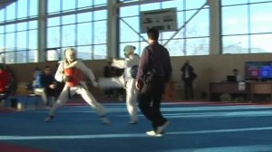 Taekwondo WTF. Турнир клуба Беркут 24.02.2013 Степутина-Башкирова