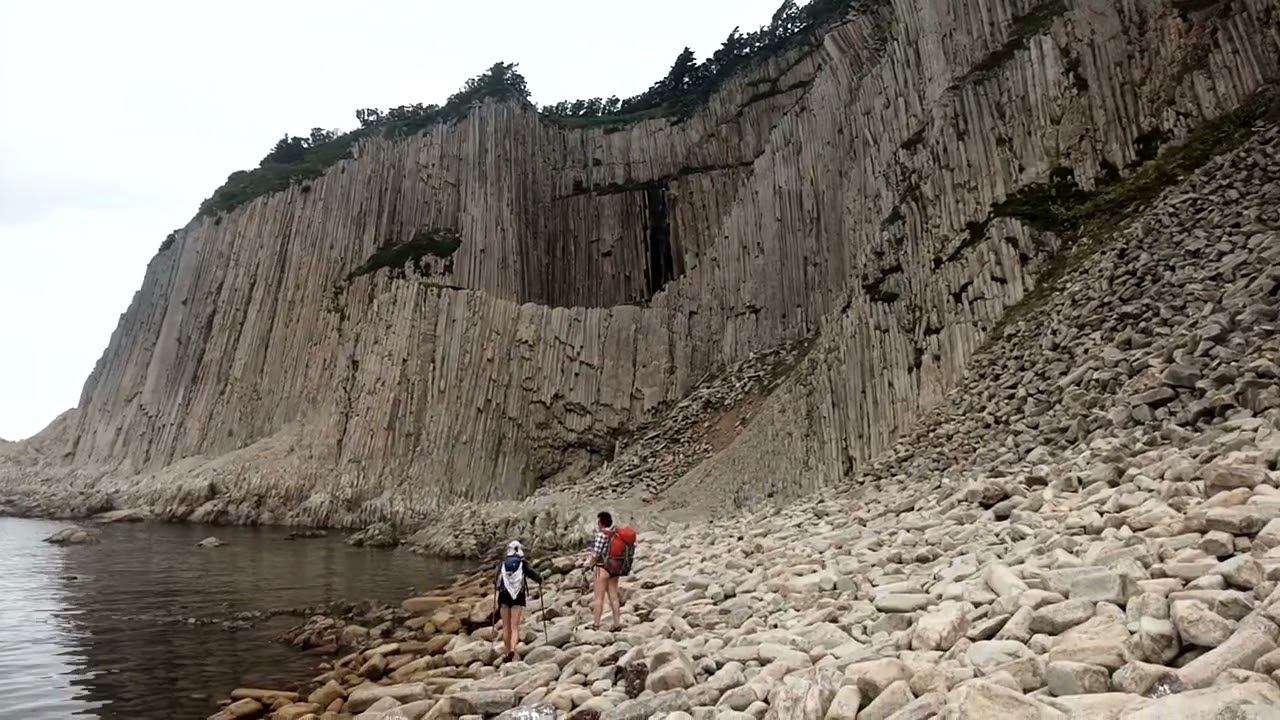 Кунашир. Мыс Столбчатый.