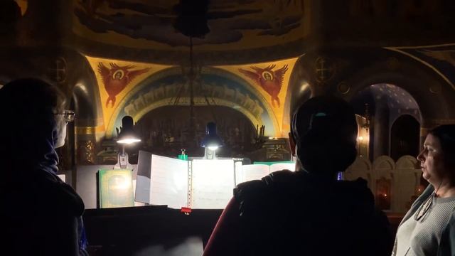 Сугубая ектения по напеву Воскресенского монастыря на три голоса. смотреть онлайн