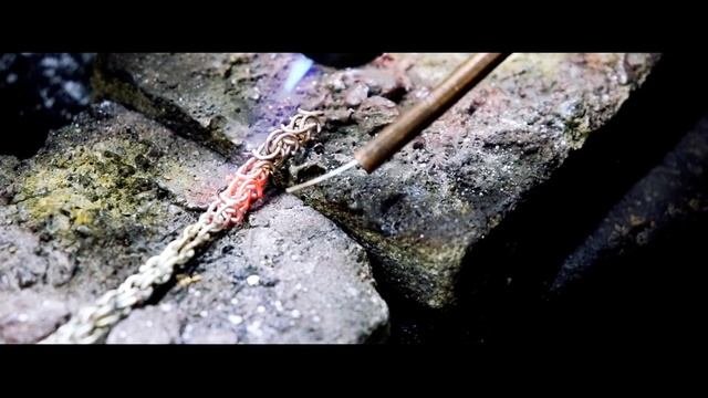 Изготовление серебряной цепочки | Making A Silver Chain
