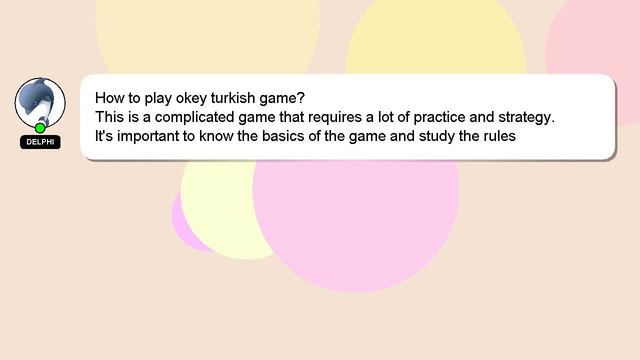 How to play okey turkish game? смотреть онлайн