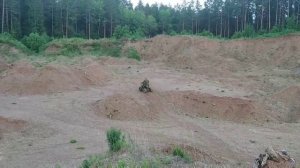 Квадроцикл Patron Sсaner / Патрон Сканер 250 на карьерах. часть 2