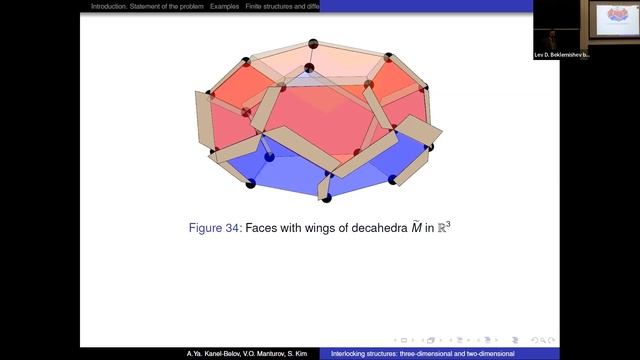 А.Я. Канель-Белов, В.О. Мантуров, К.Сенжон. Самозаклинивающиеся структуры в пространстве... смотреть онлайн