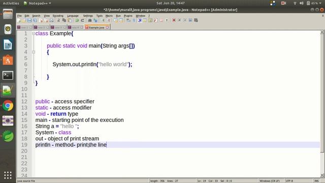 public static void main in java смотреть онлайн