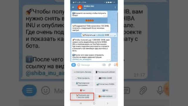 AirDrop 1 миллион бесплатных шиба #shibainu #shiba