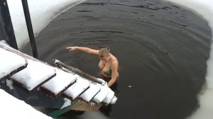 Прорубь "Бухта Викингов" 19.01.12.