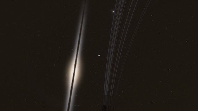 Messier 110 near Andromeda Local groups of galaxies, trip to satellite galaxy of Andromeda смотреть онлайн