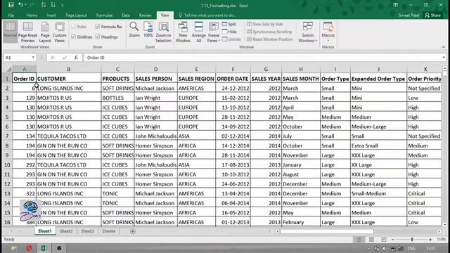Excel Basics - 06 (Formulas & Formulas in Context) in English