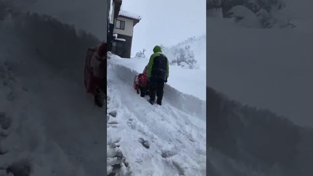 210109 HONDAのハイブリッド除雪機