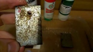 Оружейное масло, проверка коррозией. Gun oil antirust properties (Часть2)