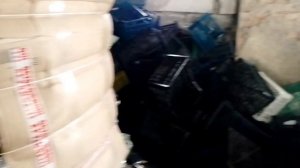 Зароботок на банановых коробках. Обзор склада.