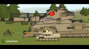 Мультики про танки Ratte Машина смерти 10 Часть. LaimenFlash