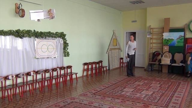 Показательное занятие в детском саду №120