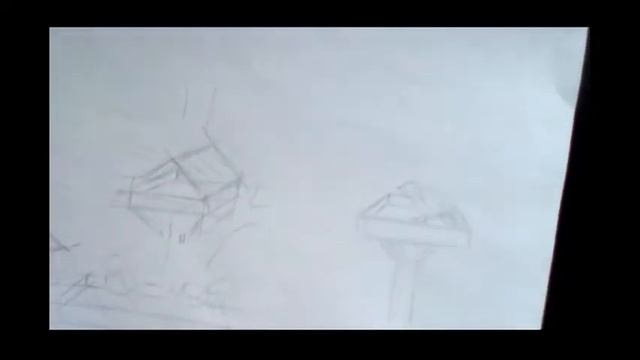 Мастер-класс: Рисование кормушки (набросок поэтапно) 1 часть