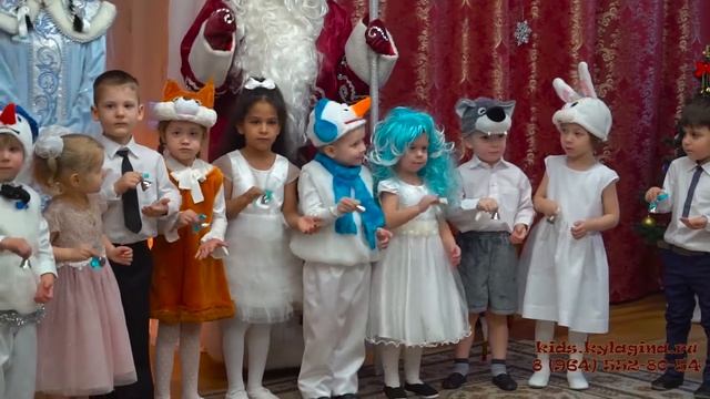 Двухкамерный новогодний утренник, 2018.