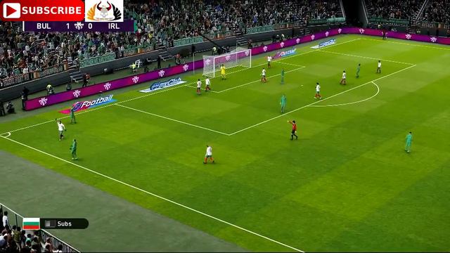 Bulgaria vs. Republic of Ireland 2020-21 UEFA Nations League Group B4 Predictions eFootball PES2020 смотреть онлайн