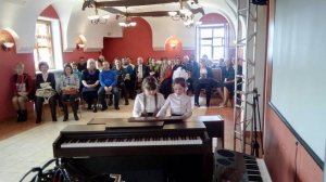 ❤Украинский народный танец❤Пианино в обработке М.Мильмана❤Выступление 7 летних девочек❤