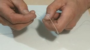 #54  Связать порванную леску или шнур . Как правильно связать леску со шнуром ?