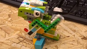 Никита - покоритель динозавров. Lego WeDo 2.0