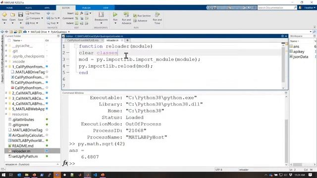 How to Call Python from MATLAB | MATLAB and Python Together, Part 1