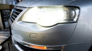 работа омывателя фар пассат   б6  passat b6 vw