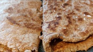 Без муки, без дрожжей , сода не нужна ! Лепёшки из пшеничной клетчатки и отрубей для похудения.