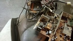 Разбор телевизора на медь