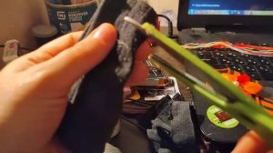 Плетение коврик из носков