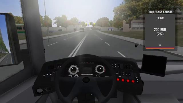 Российский автобус с гармошкой ЛиАЗ-6213.65|OMSI 2