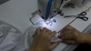 Как пришить резинку по низу рукава. низу брюк или обработать пояс.