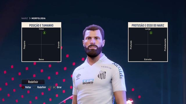 FIFA 23  Lucas Lima  Santos  tutorial  stats  look alike  how to make  pro clubs