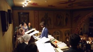 Хор храма Архистратига Михаила - На всенощном бдении - Рождество 2020 - Великое повечерие