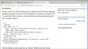 How to Install Cygwin on Windows and How to Install EDirect