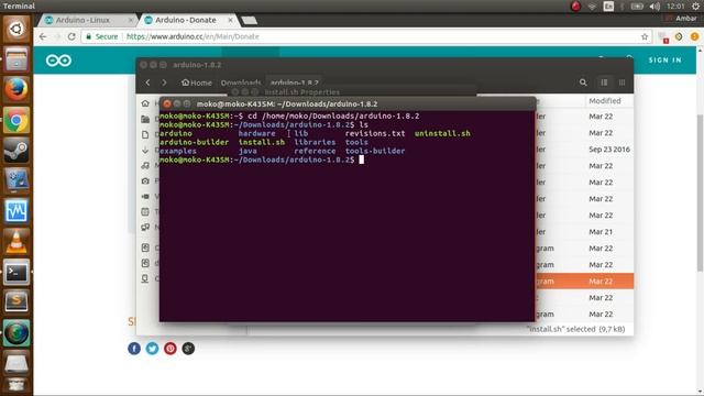 Install Arduino IDE on Ubuntu 16.04 from terminal