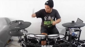 NUX DM7X GREENDAY - AMERICAN IDIOT NGEDRUMCOVER OBO BOLOOKI