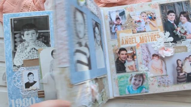 Обзор большого семейного альбома/Fleur Design смотреть онлайн