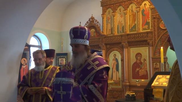 Проповедь епископа Петра на праздник Иоанна Предтечи смотреть онлайн