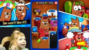 СМЕЕМСЯ и ДРАЗНИМ ЗВЕРЬКА Играем Веселою и смешную Игру My grumpy Детский летсплей