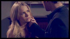 The Secret Circle - 1x16 Adam and Cassie Kiss