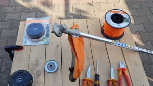 Înlocuire fir motocoasă Stihl Autocut C 26-2 How to replace trimmer line