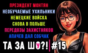 ТА ЗА ШОу?! - Выпуск №15 | НЕМЕЦКИЕ ВОЙСКА СНОВА В ПОЛЬШЕ | АПАЧЕВ ДАЛ СОБЧАК | ПРЕЗИДЕНТ МОНТЯН |