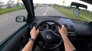 ОЛДОВЫЙ ТЕСТ ДРАЙВ ФОЛЬКСВАГЕН ЛУПО(1.4 75Л.С.)ОБЗОР/ДИЗАЙН/В ДВИЖЕНИИ-2000г.в.
