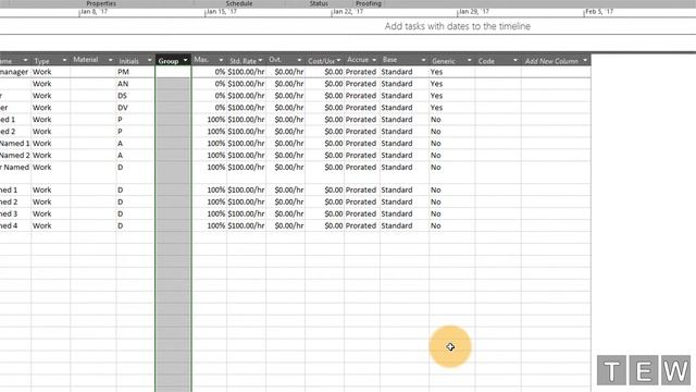 Add Skill Set To Work Resources In MS Project 2016 & 2019 - Project Professional 2019 Tips