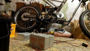 Электровелосипед 2000w  своими руками 2