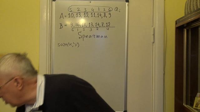 Ранговая корреляция Спирмена