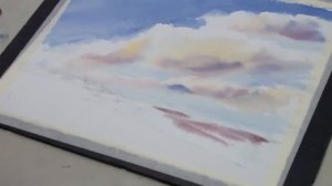 How to Paint a Watercolor Sky With Clouds — The Art League School