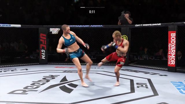 UFC 4 Women | Rose Namajunas vs Valentina Shevchenko (mma world) espn