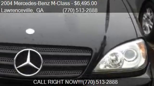 2004 Mercedes-Benz M-Class ML350 AWD 4MATIC 4dr SUV for sale смотреть онлайн