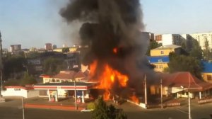 Невероятные кадры. Взрывы газа. 3 уникальных видео.