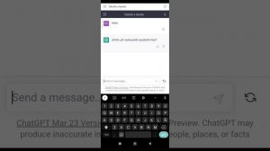 IA CHAT GPT en tu móvil Andorid ?